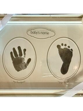 NEW Stepping Stones ~
Baby's First Prints ~ Framed
Hand & Footprints
Memorabilia